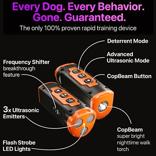 Ultrasonic Trainer & Bark Deterrent - C. R. Pet Goods