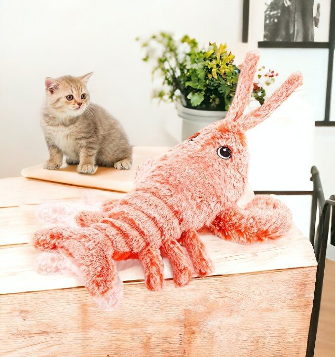 Jumping Shrimp Cat Toy - C. R. Pet Goods